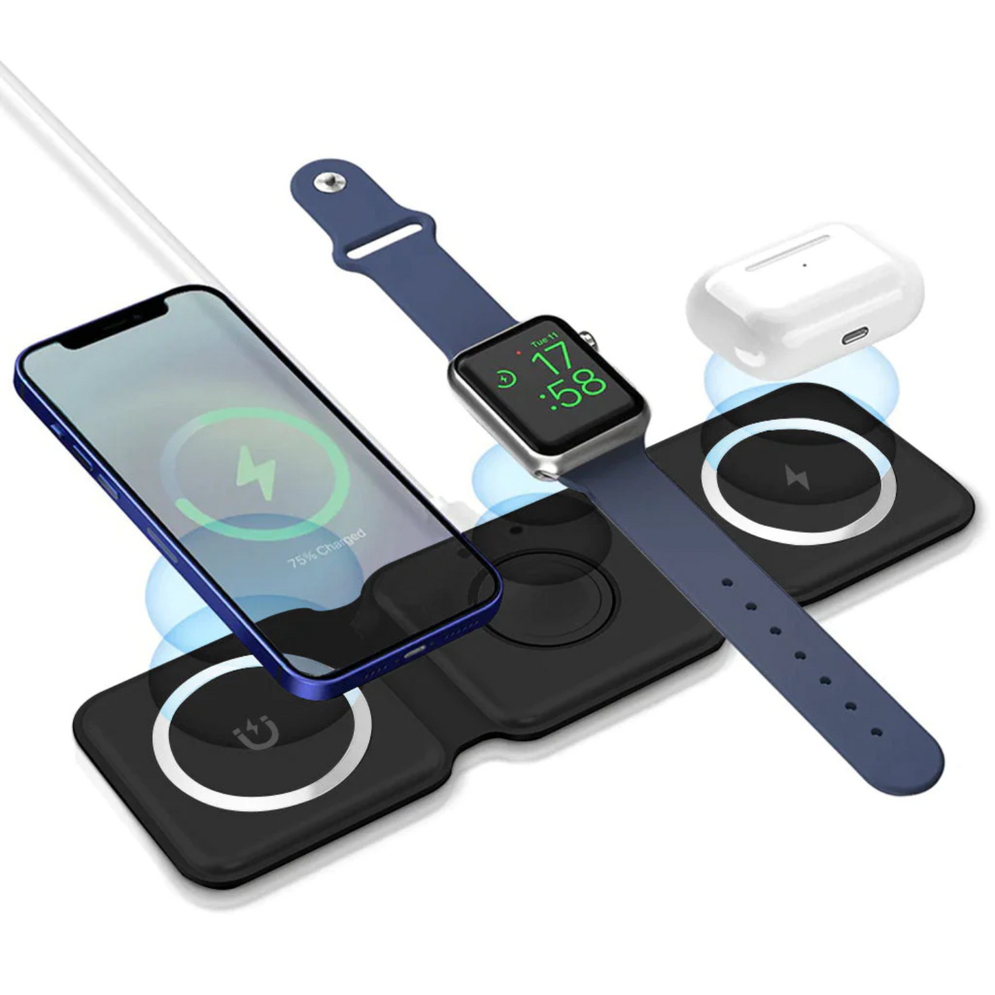 Apple MagSafe 3-in-1 Wireless Charger