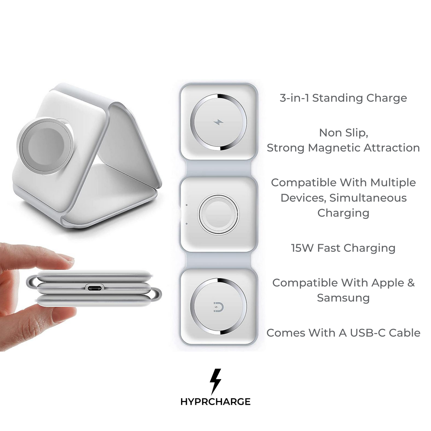 Apple MagSafe 3-in-1 Wireless Charger