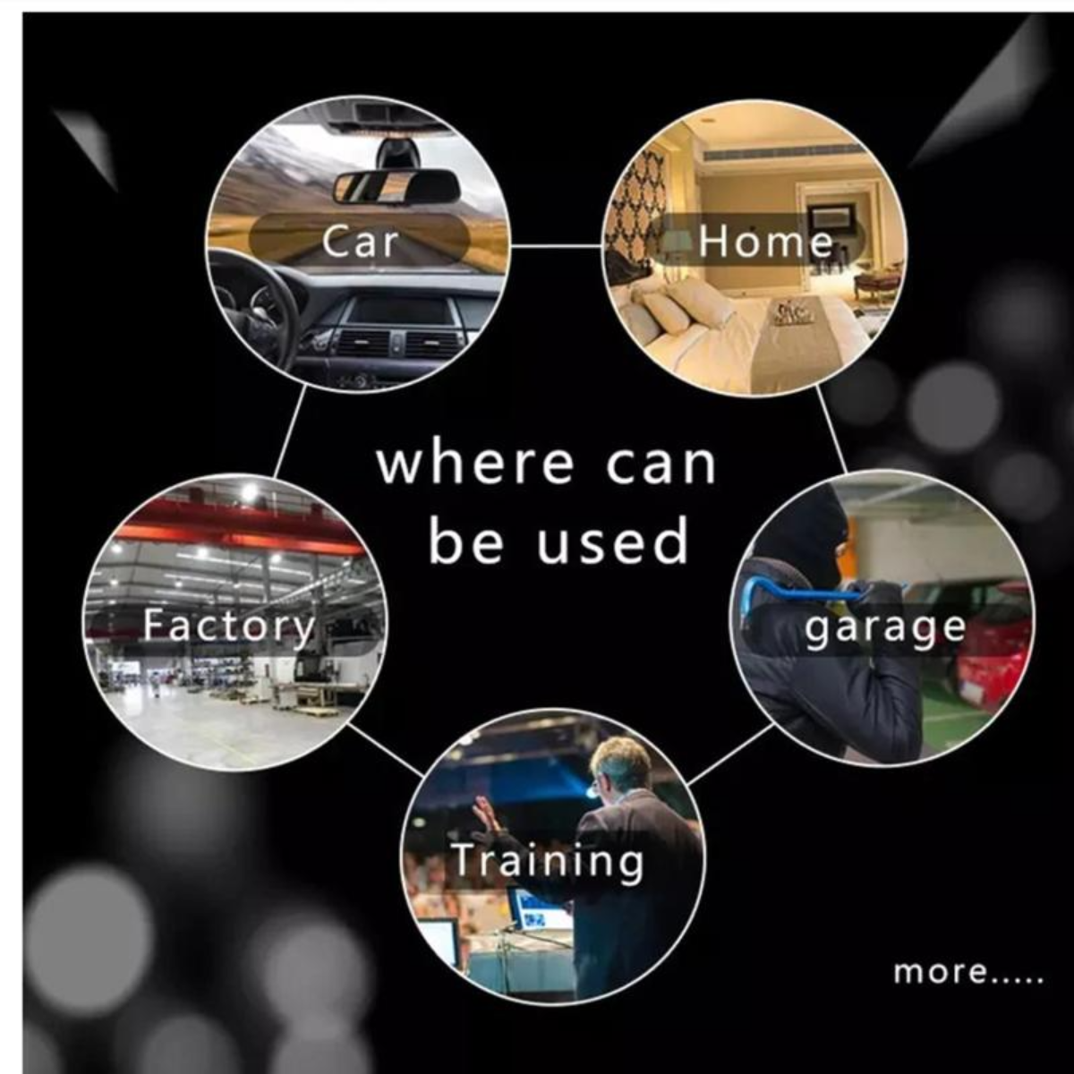 Hidden Camera – 720p Wireless Indoor Security