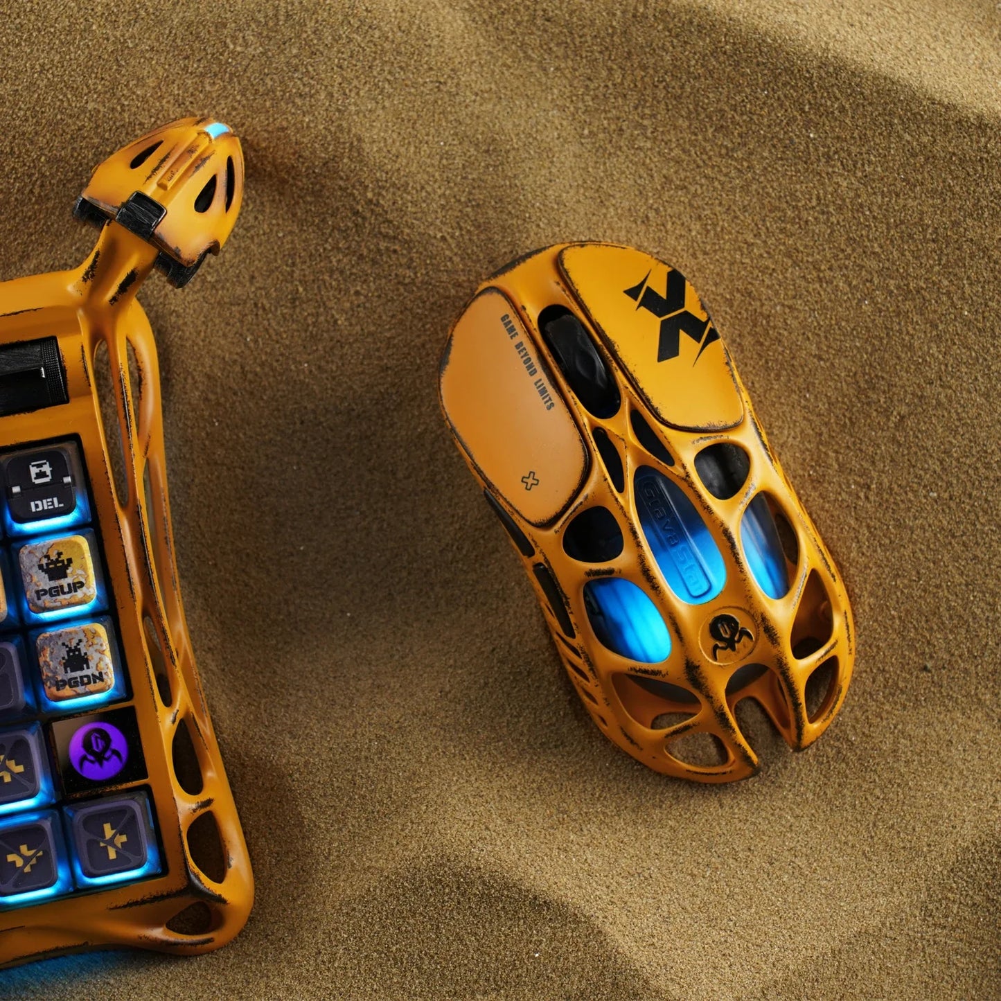 Mercury X & X Pro Special Edition Battle Worn-Yellow