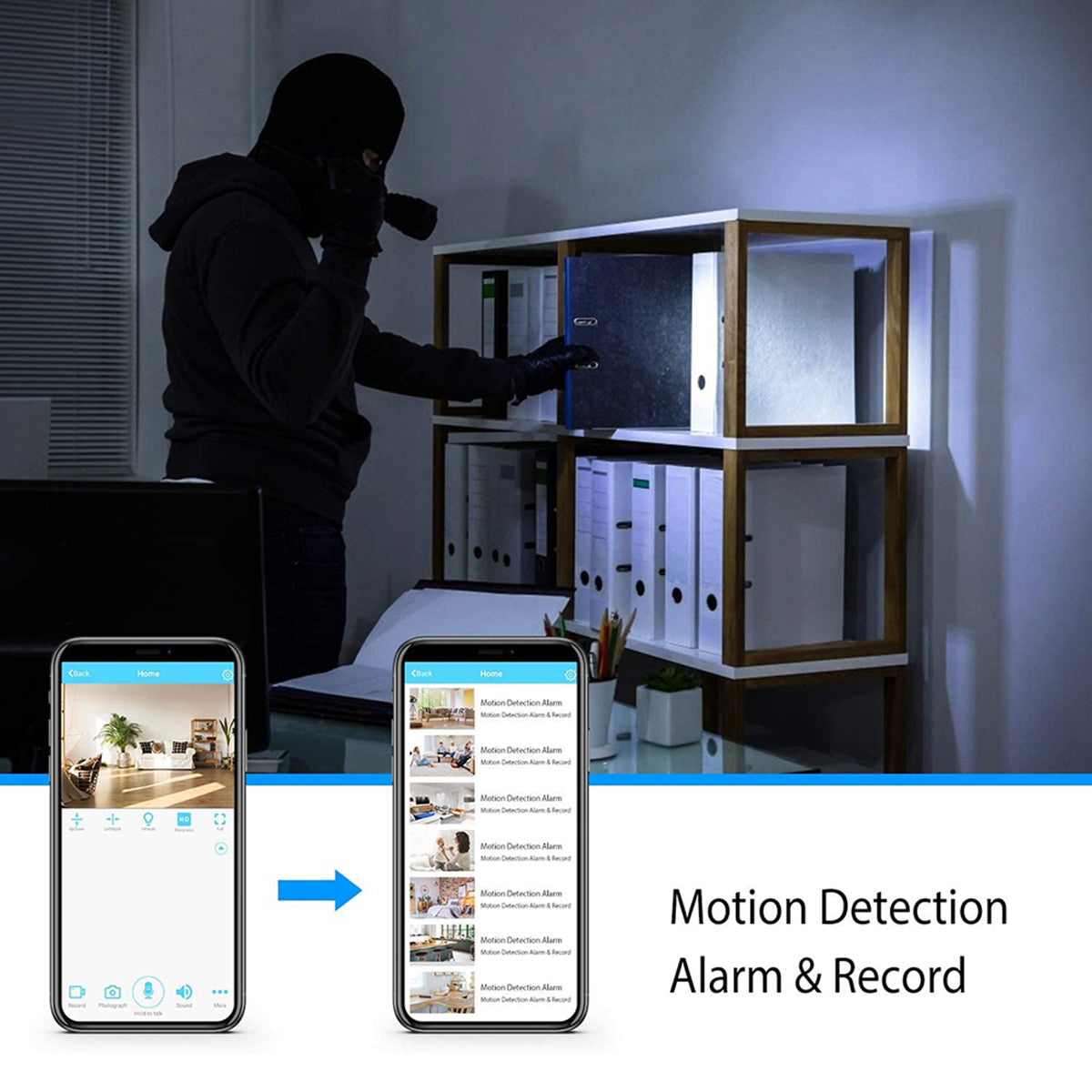 Hidden Camera – 720p Wireless Indoor Security