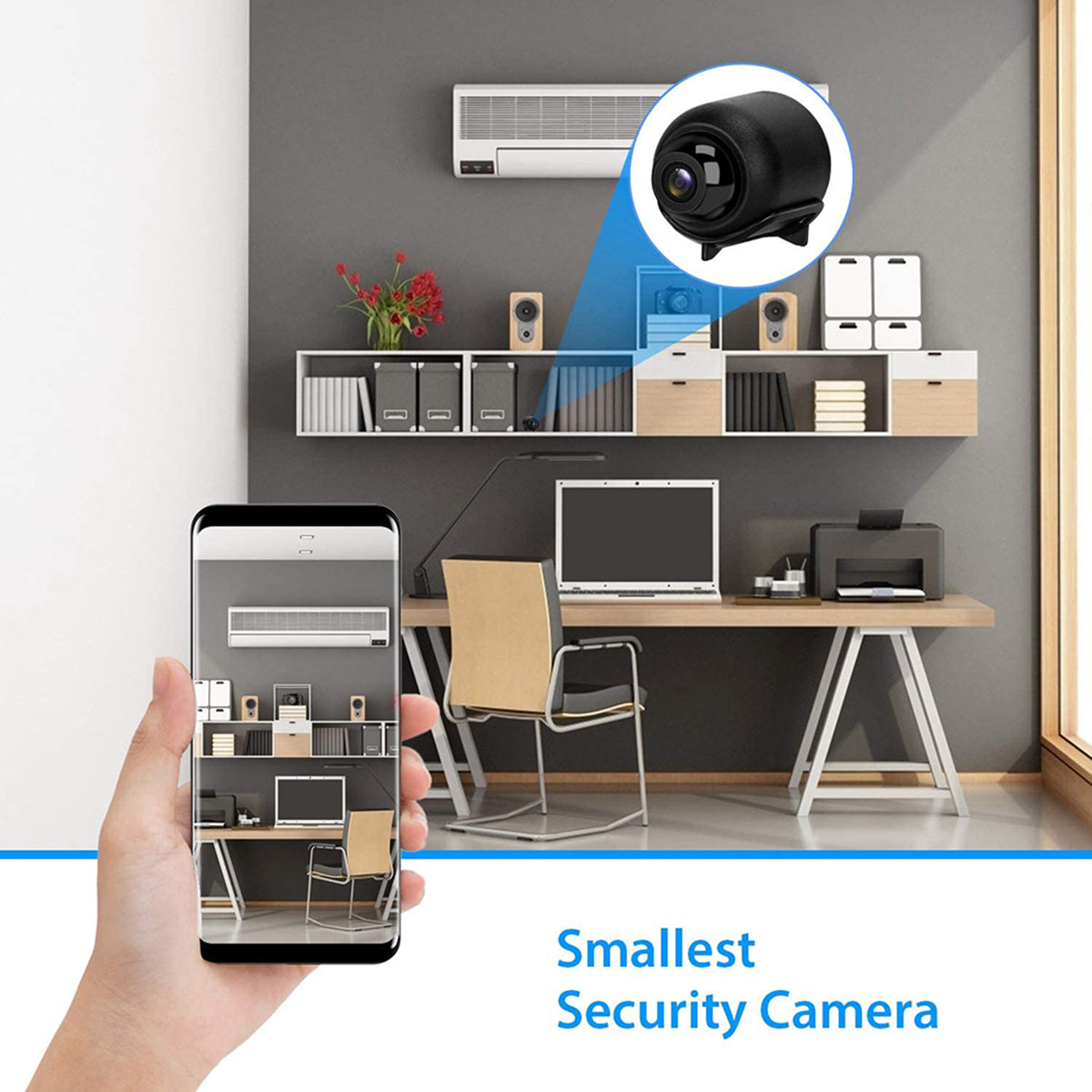 Hidden Camera – 720p Wireless Indoor Security